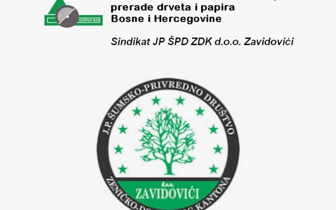 Sindikat JP “ŠPD ZDK” Zavidovići odbacuje prijedlog Uprave o konsolidaciji