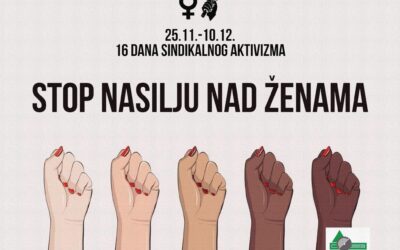 SSŠPDP BIH SE PRIDRUŽUJE KAMPANJI BWI-JA U POVODU OBILJEŽAVANJA “16 DANA SINDIKALNOG AKTIVIZMA PROTIV NASILJA NAD ŽENAMA”