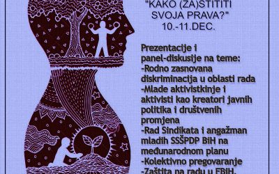 SINDIKALNA ŠKOLA 2020 U ORGANIZACIJI SSŠPDPBiH ODRŽAT ĆE SE 10. I 11. DECEMBRA