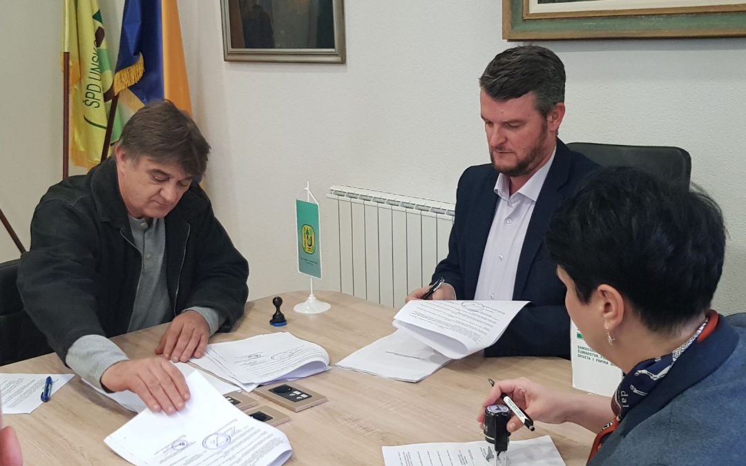 POTPISAN KOLEKTIVNI UGOVOR O PRAVIMA I OBAVEZAMA POSLODAVCA I RADNIKA U ŠPD “UNSKO-SANSKE ŠUME” D.O.O. BOSANSKA KRUPA