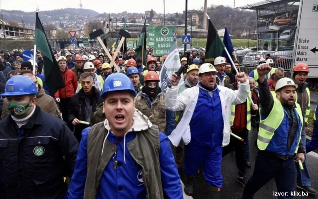 PODRŠKA SSŠPDP BIH RUDARIMA FEDERACIJE BIH