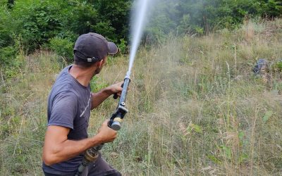 HRABRE KOLEGE IZ ŠUMARSTVA PRENJ PONOVO GASE POŽAR