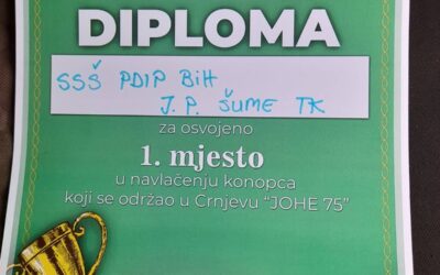 SINDIKALCI IZ J.P. “ŠUME TUZLANSKOG KANTONA” OSVOJILI PRVO MJESTO NA TAKMIČENJU U SKLOPU MANIFESTACIJE “JOHE 75”